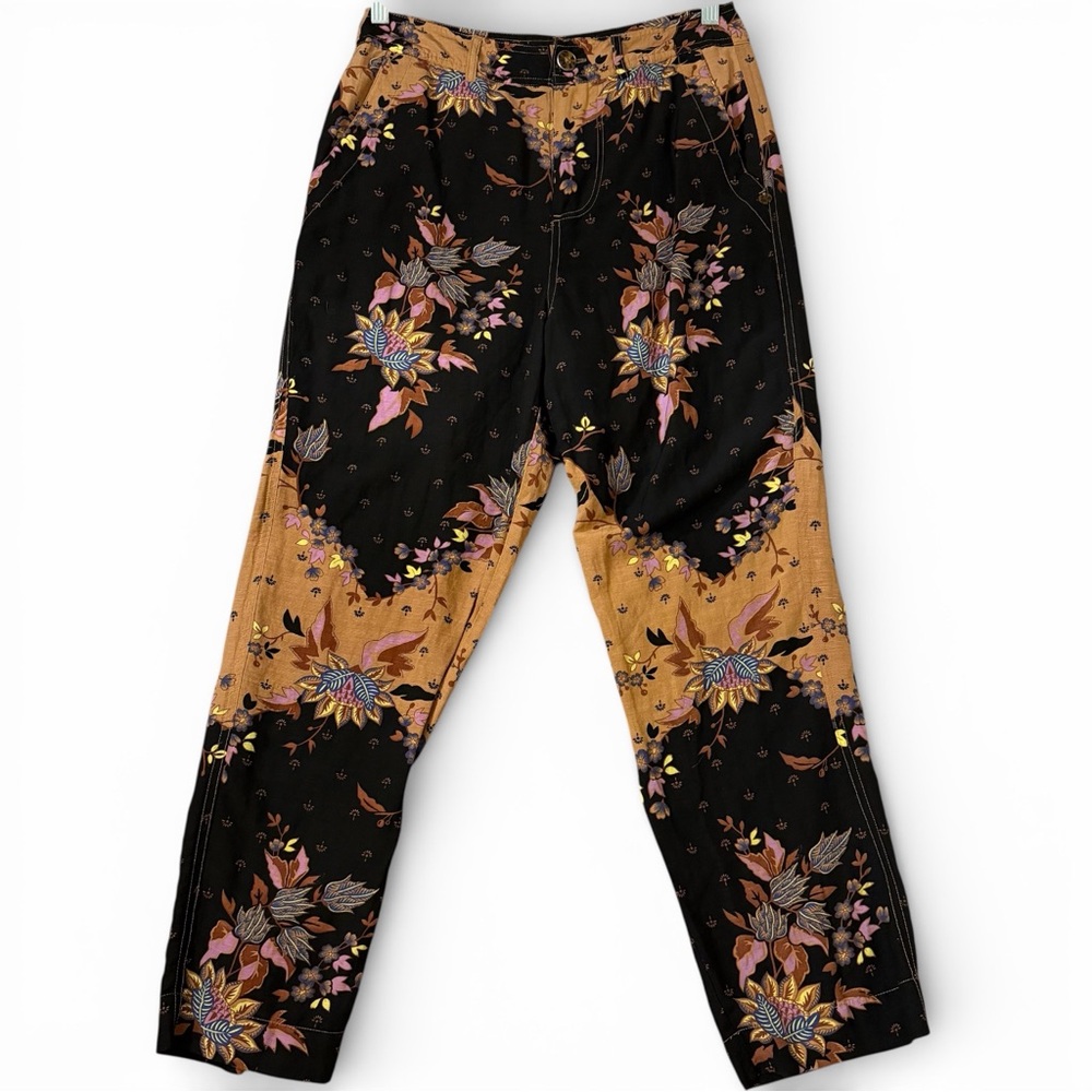 SCOTCH & SODA Draped Straight-fit Trousers